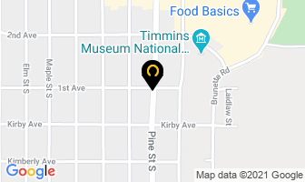 Greenlight Designs in Timmins map
