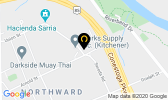Greenoak Equipment North America in Kitchener map