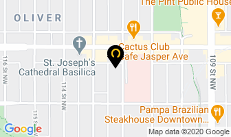 Greenspan Psychology in Edmonton map