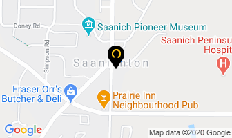 Greenway Automotive in Saanichton map