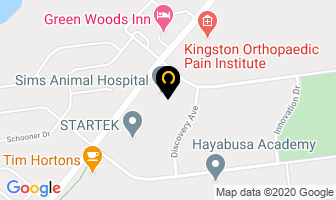 Greenwood Park Dentistry in Kingston map