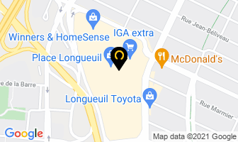 Greiche & Scaff Place Longueuil in Longueuil map