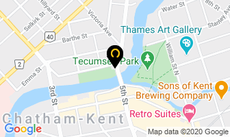 Grenier Property Management in Chatham-Kent map