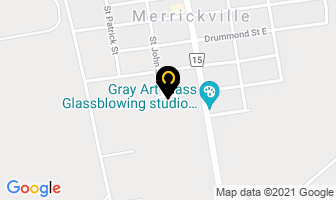 Grenville Pumping in Merrickville map