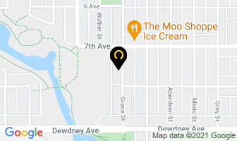 Grey Apartments in Regina map