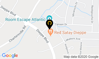 Grey Cove Veterinary Health Centre in Dieppe map