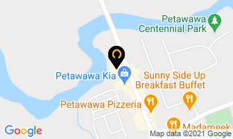 Greyhound Canada in Petawawa map
