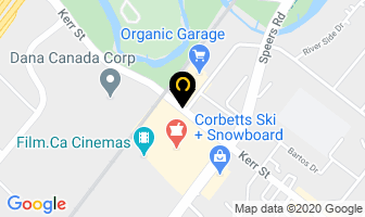 Greyhound Courier Express in Oakville map