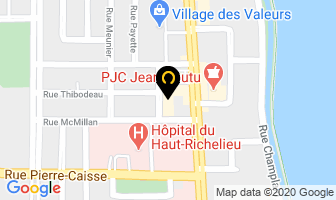 Griffe Coiffure in Saint-Jean-sur-Richelieu map