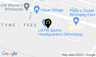 Griffith Laboratories Ltd in Winnipeg map