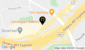 Griffiths Professional Corporation in Orillia map