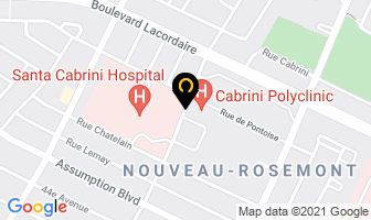 Grimard Opticiens in Montreal map