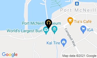Grizzly Helicopters in Port Mcneill map