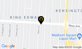 Groom Financial Service in Winnipeg map
