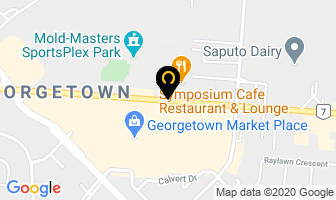 Groomingdale's At Pet Valu in Georgetown map