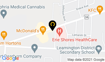 Grossi Physiotherapy in Leamington map