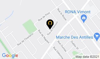 Groupe Conseil Polymax P4 in Beauharnois map