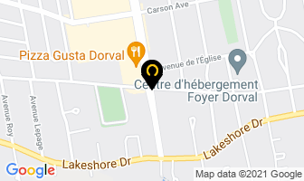 Groupe De Communication Cds Inc in Dorval map