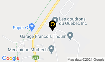 Groupe Domotec Inc in Saint-Nicolas map
