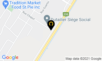 Groupe Dutailier Inc in Saint-Pie map