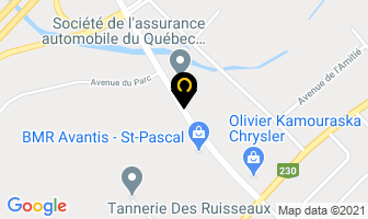 Groupe Dynaco in Saint-Pascal map