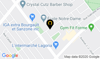 Groupe Dynamitek in Brantford map