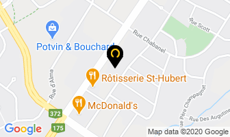 Groupe Investors in Guelph map