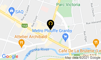 Groupe Lead Rh Inc in Granby map