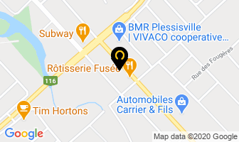 Groupe Logestic in Plessisville map