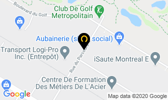 Groupe Masdel Inc in Anjou map