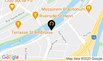 Groupe M&eacute;limax in Montreal map