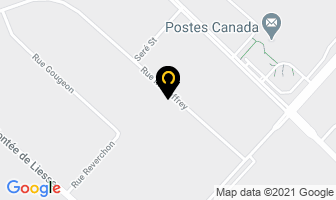 Groupe Meridian Construction in Brantford map