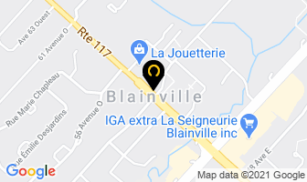 Groupe Platinum Construct in Blainville map