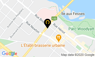 Groupe Sutton Vision Plus in Drummondville map