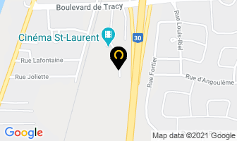Groupe Thomas Marine Inc. in Sorel-Tracy map