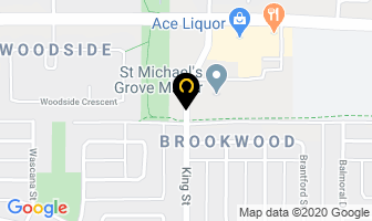 Grove Estates in Spruce Grove map