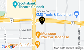 Grover Law Firm in Calgary map