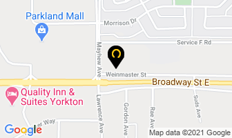 Grunert Sheila P Dr in Yorkton map