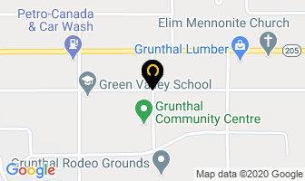 Grunthal Community Centre in Division No. 22 map