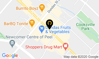 Gt Styles in Mississauga map