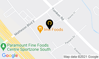 Gta Meat Supply in Mississauga map