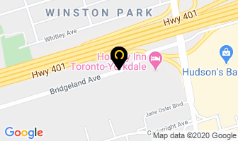 Gta Osteopathy in North York map