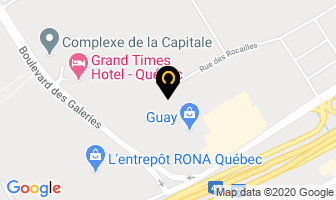 Guay Inc in Ville de Québec map