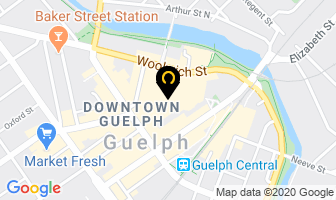 Guelph Artisans Store in Saint-Georges map