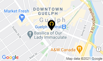 Guelph Arts Council in Saint-Georges map