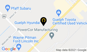Guelph Hyundai in Saint-Georges map