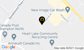 Guerreiro Metals Inc in Brampton map