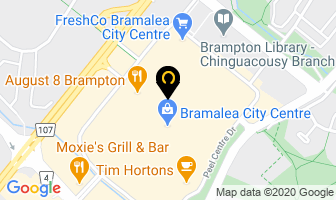 Guess Bramalea City Centre in Brampton map
