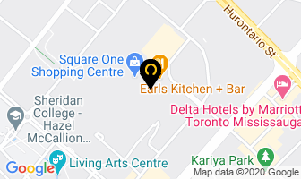 Guess Square One Shopping Centre in Mississauga map