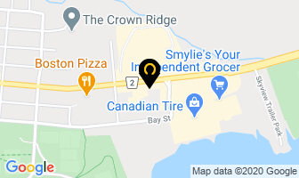 Guest Inn in Quinte West map